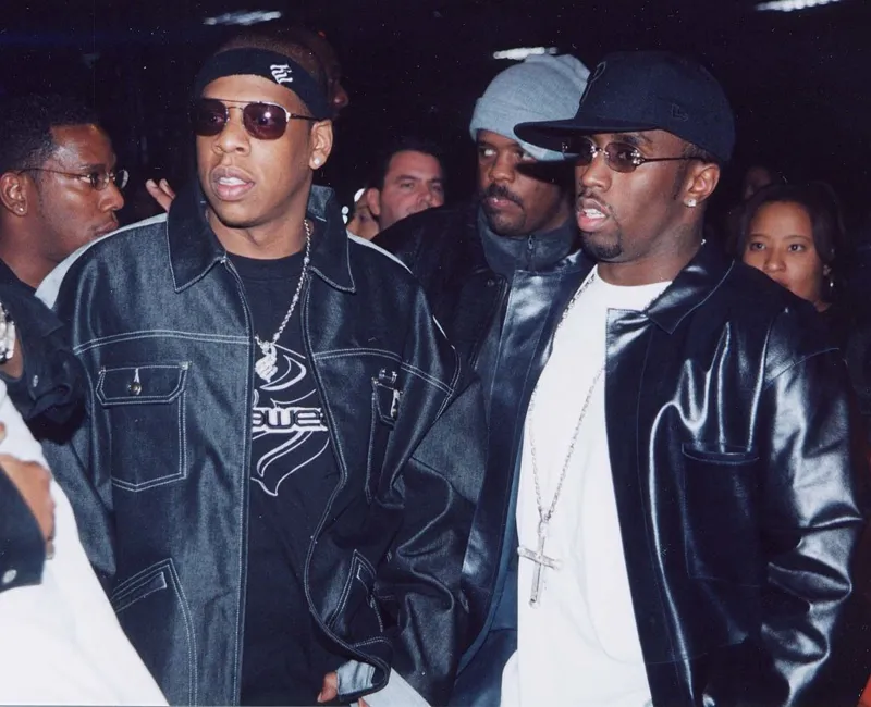 Diddy and jay-z in 2000